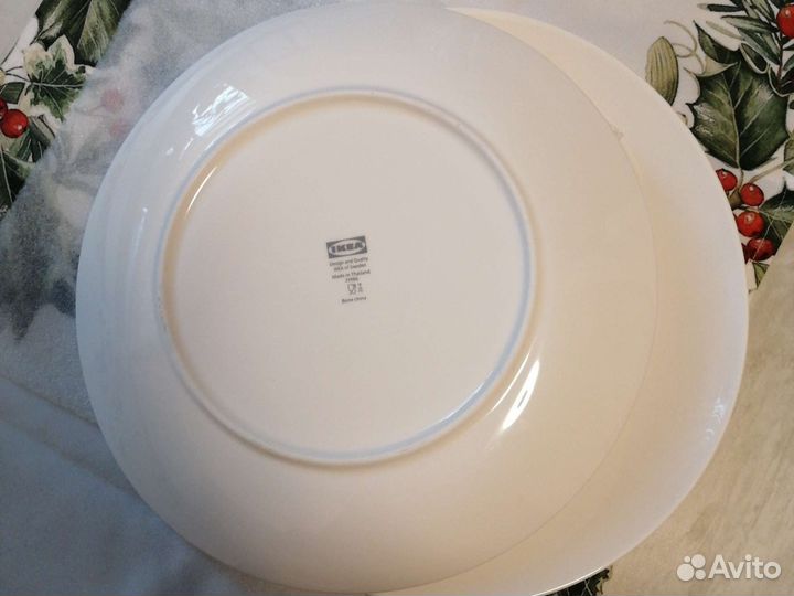 Посуда IKEA тарелка strimmig