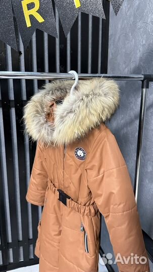 Зимний комбинезон для девочки
