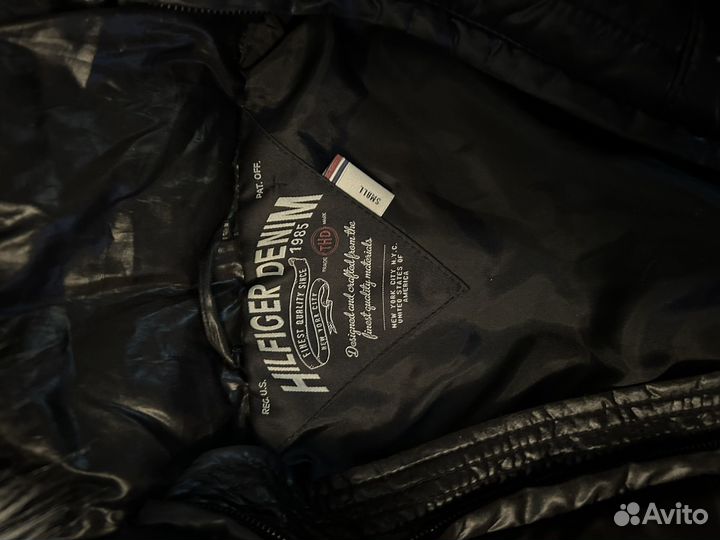 Пуховик женский tommi hilfiger