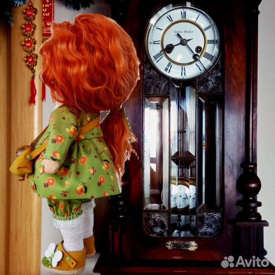 Текстильная игровая кукла Мария