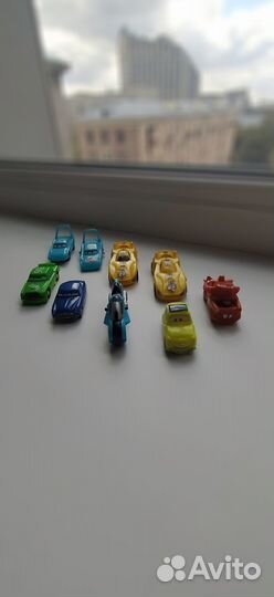 Коллекционные машинки из мультфильма Тачки