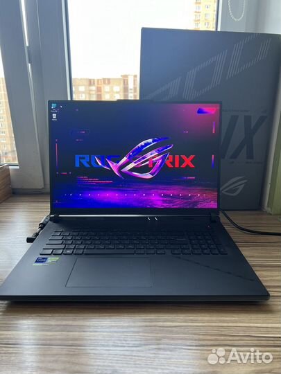 Ноутбук asus ROG scar 18 13980HX/RTX4080/32gb/1tb
