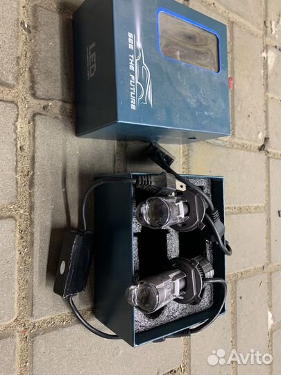 Би Led линзованые H4