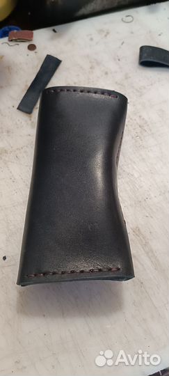 Футляр для очков кожаный