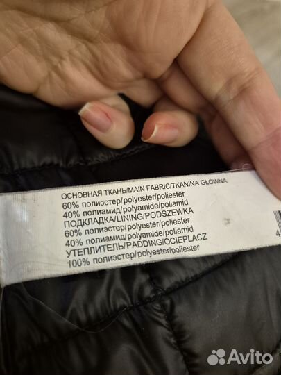 Куртка love republic черная тонкая