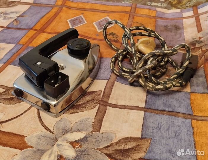 Утюг дорожный СССР складной