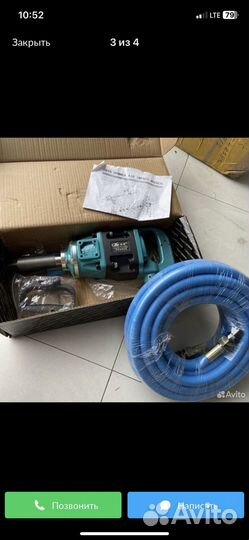 Гайковерт пневматический грузовой со шлангом