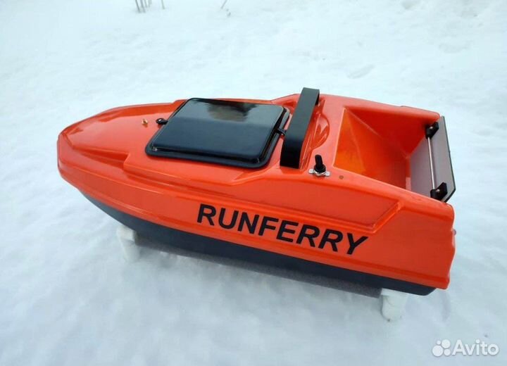 Прикормочный карповый кораблик Runferry Solo Mini