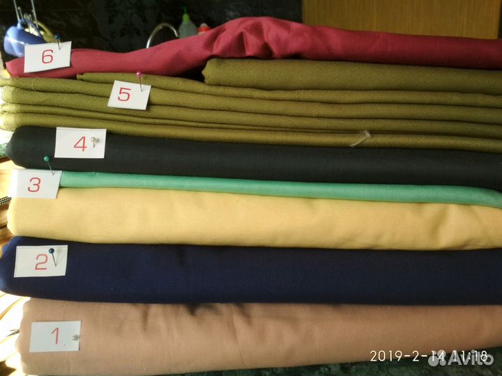 Ткань СССР отрезы