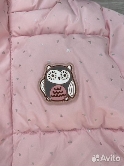 Джинсовый комбинезон для девочки 74