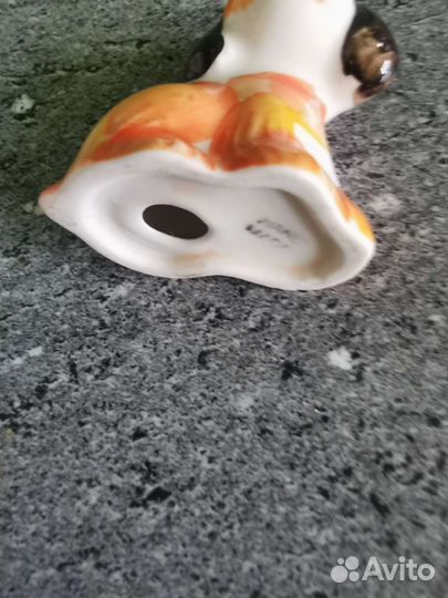 Статуэтка керамическая собачка