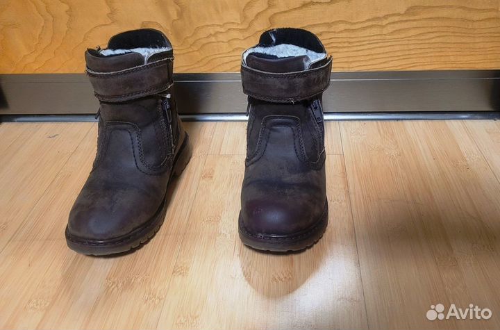 M+D ботинки зимние натуральная шерсть