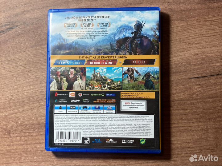 Ведьмак 3 издание игра года ps4