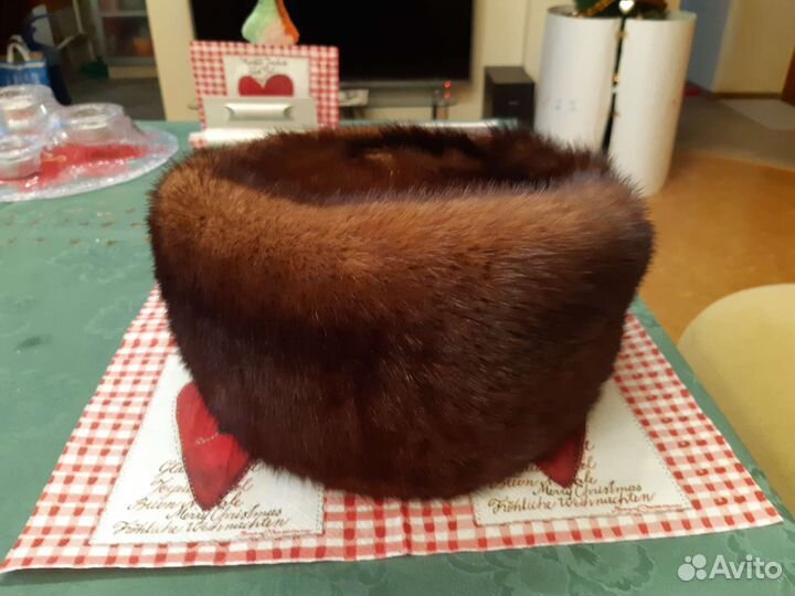 Норковая шапка