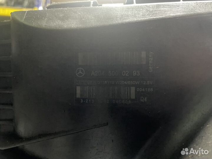 Кассета радиаторов (пакет охлаждения) Мерседес 212