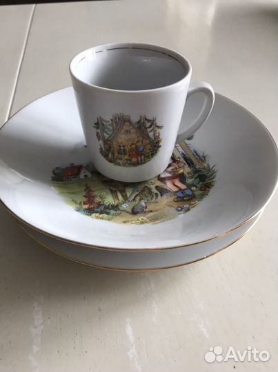 Коллекция фарфоровой посуды производство гдр