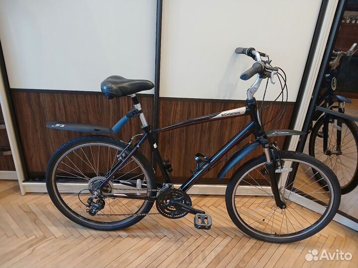 Велосипед взрослый гибридный schwinn sier