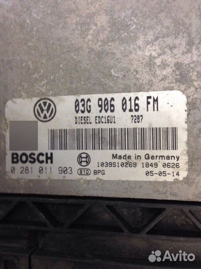 Эбу двс Volkswagen Jetta 2 2005