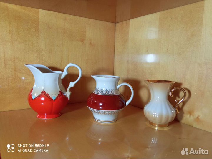 Советские молочники-сливочники Барановка Довбыш