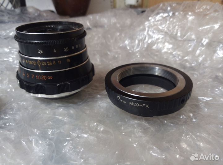Адаптер переходник к фотоаппарату fugifilv x