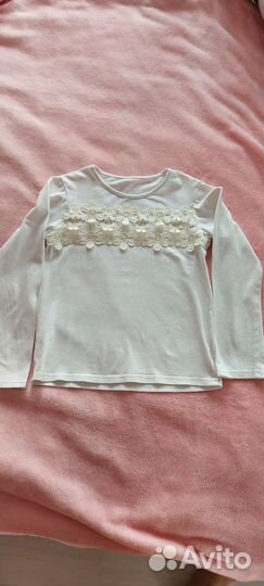 Форма школьная серая, брюки, блузка