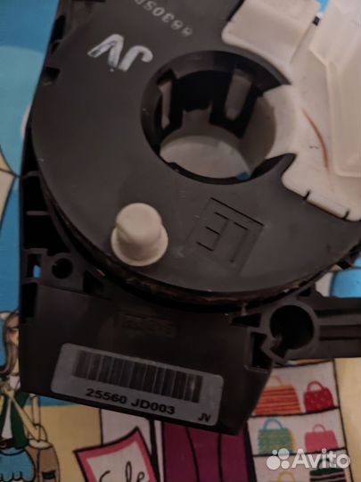 Подрулевой шлейф nissan qashqai j10