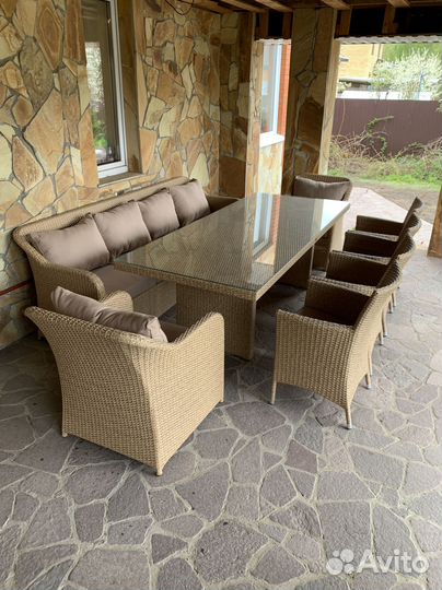 Садовая мебель из ротанга