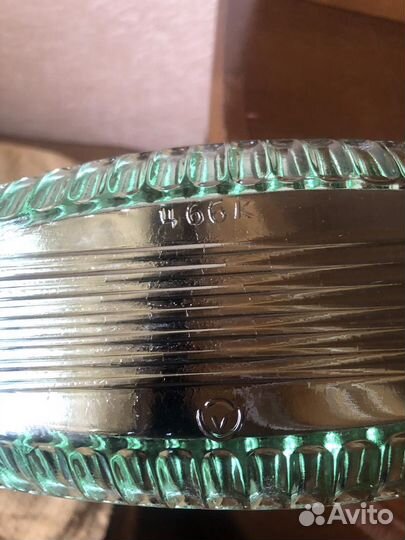 Рыбница стекло винтаж