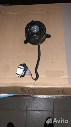 Мотор вентилятора на Hyundai Solaris