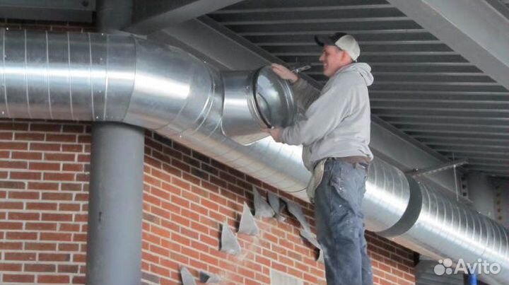 Монтаж систем вентиляции