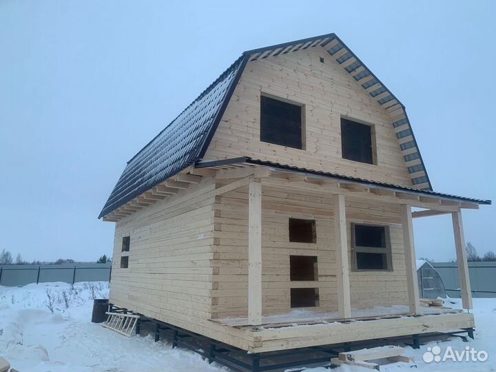 Строительство домов из профилированного бруса