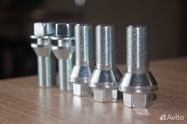 Колесные болты премиум класса Bimecc 15x1.25