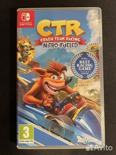 Игра Crash Team Racing для Nintendo Switch