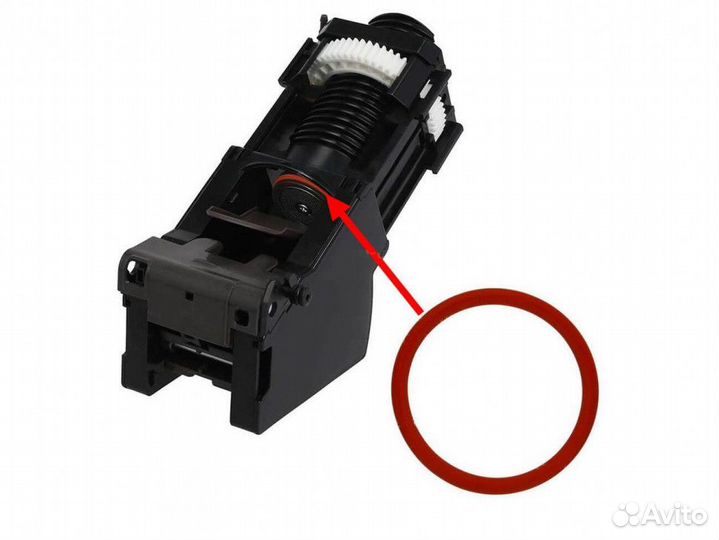 Уплотнитель заварочного блока кофемашин jura, krup