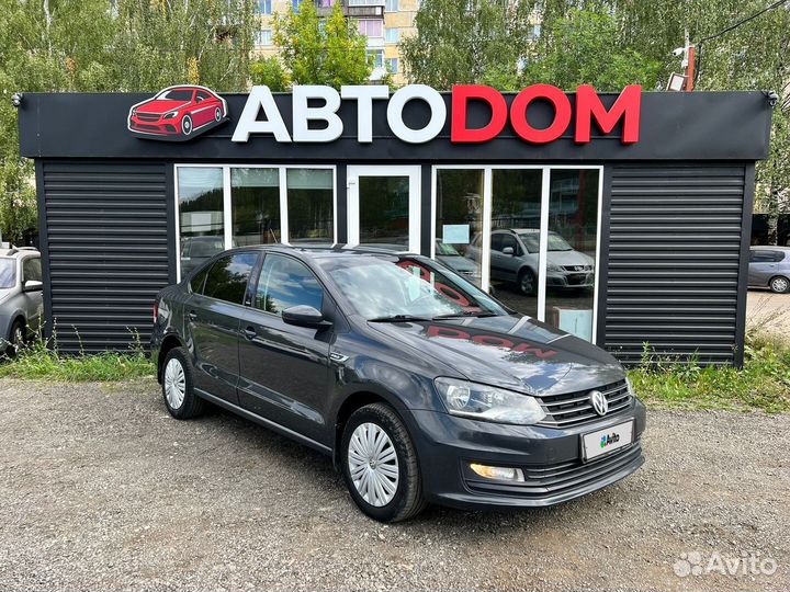 Volkswagen Polo 1.6 AT, 2016, 105 000 км