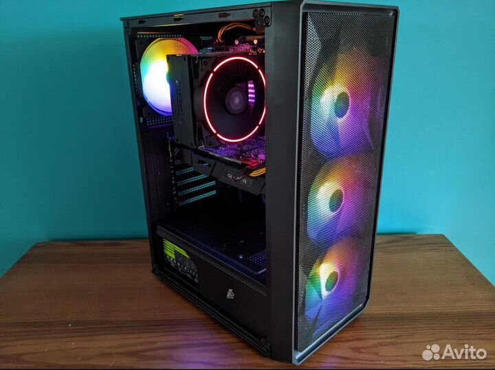 Компьютер игровой с игровой картой