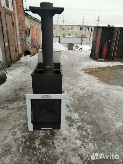 Банная печь Эконом 0.6 м толщина 9мм