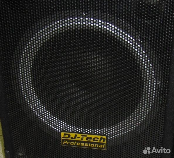 Колонки Dj-Tech 1600W 2шт Pro Акустика D12