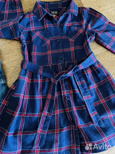 Вещи пакетом на девочку р.110