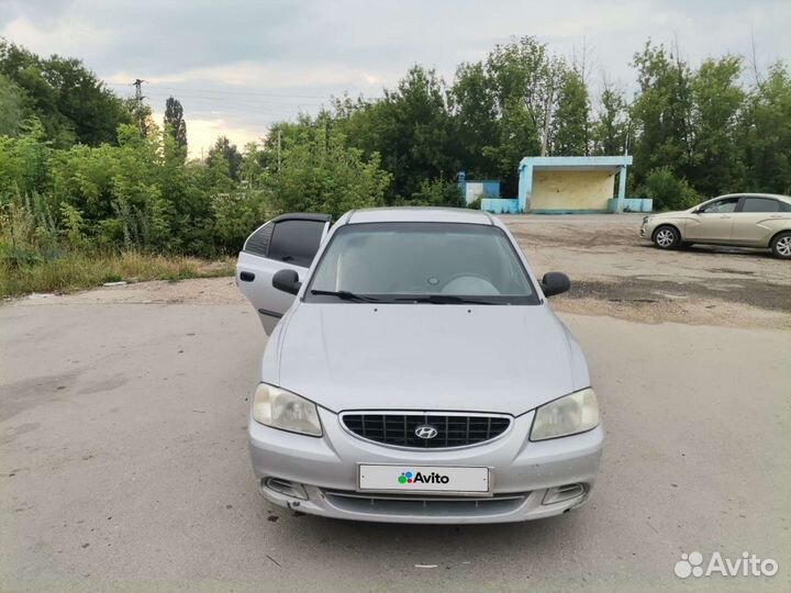 Hyundai Accent 1.5 МТ, 2004, 217 300 км