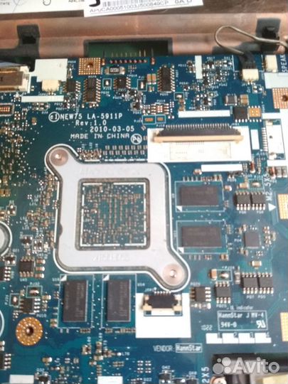 Материнская плата ноутбука Acer