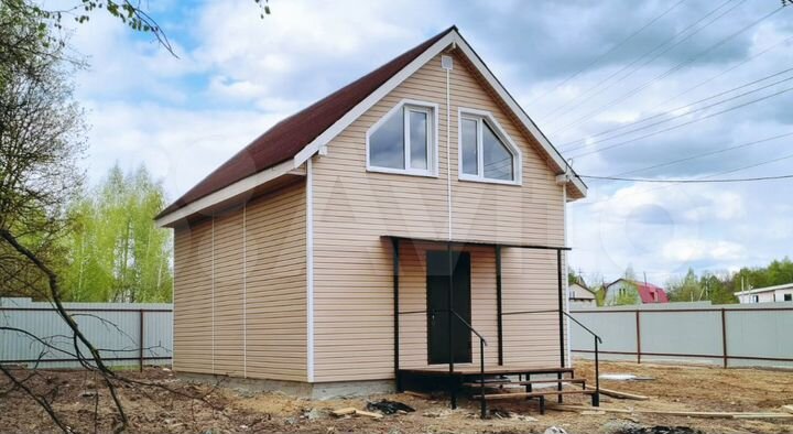 Дом 91,2 м² на участке 5,1 сот.