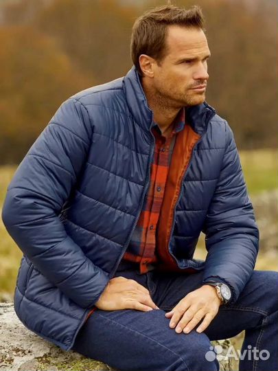Куртка синяя мужская демисезонная