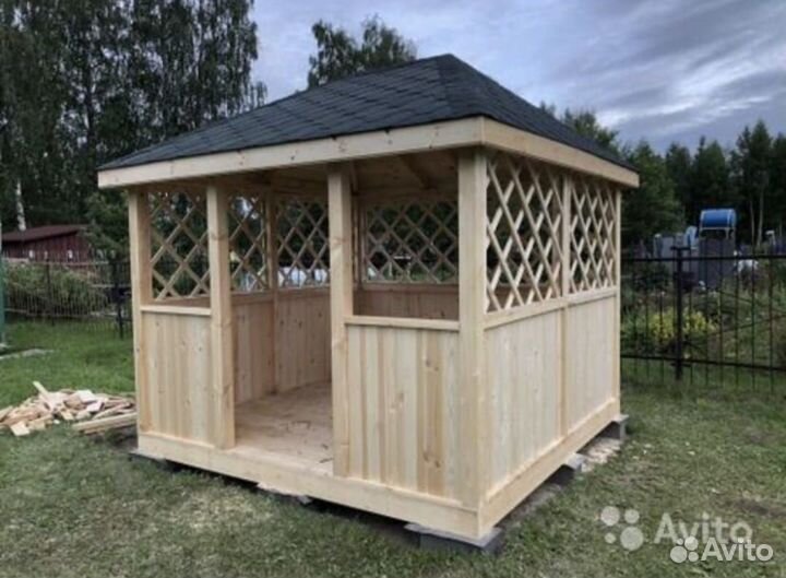 Беседка для дачи