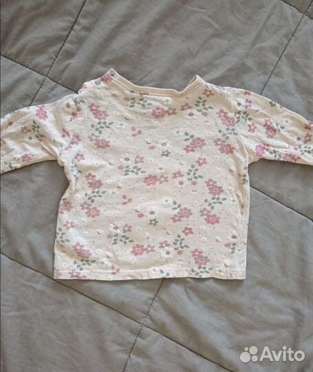 Лонгслив для девочки 74