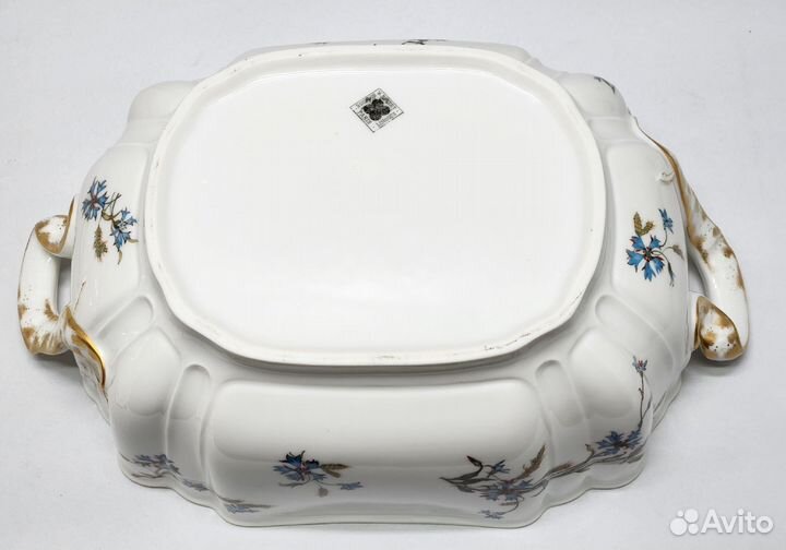 Супница Фарфор Frank Haviland Limoges Франция 1910