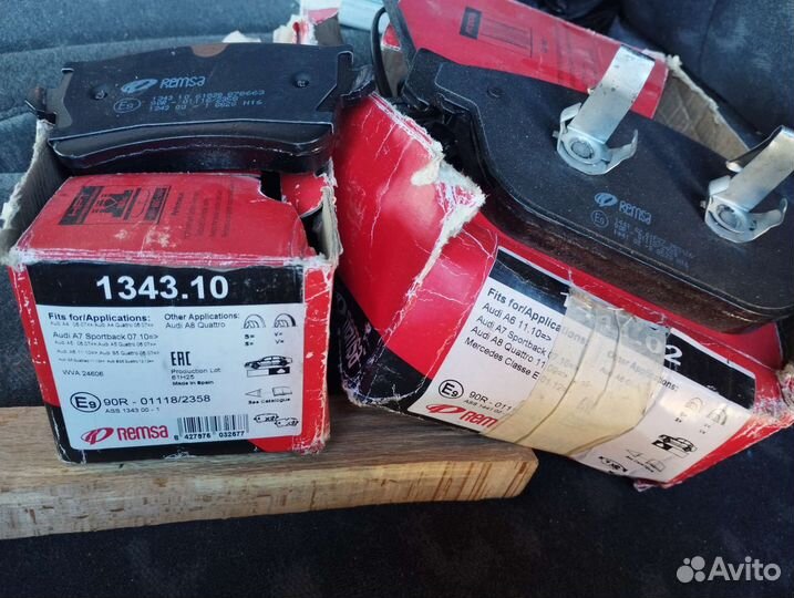 Колодки и диски на ауди А6с6.A8D3