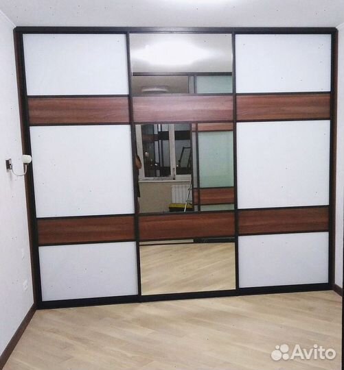 Двери купе в ниши, шкафы