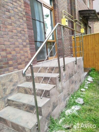 Перила из нержавейки