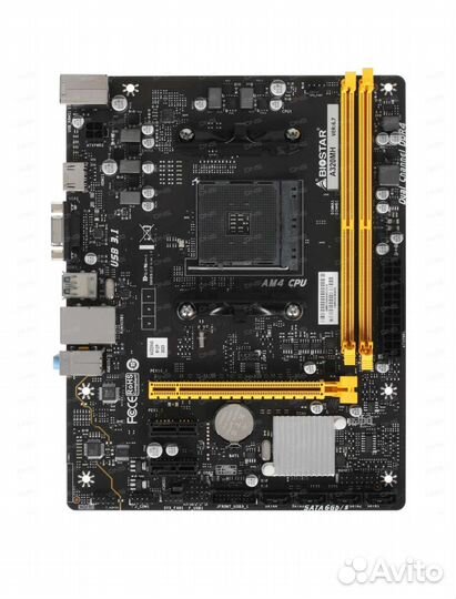 Материнская плата biostar a320mh am4